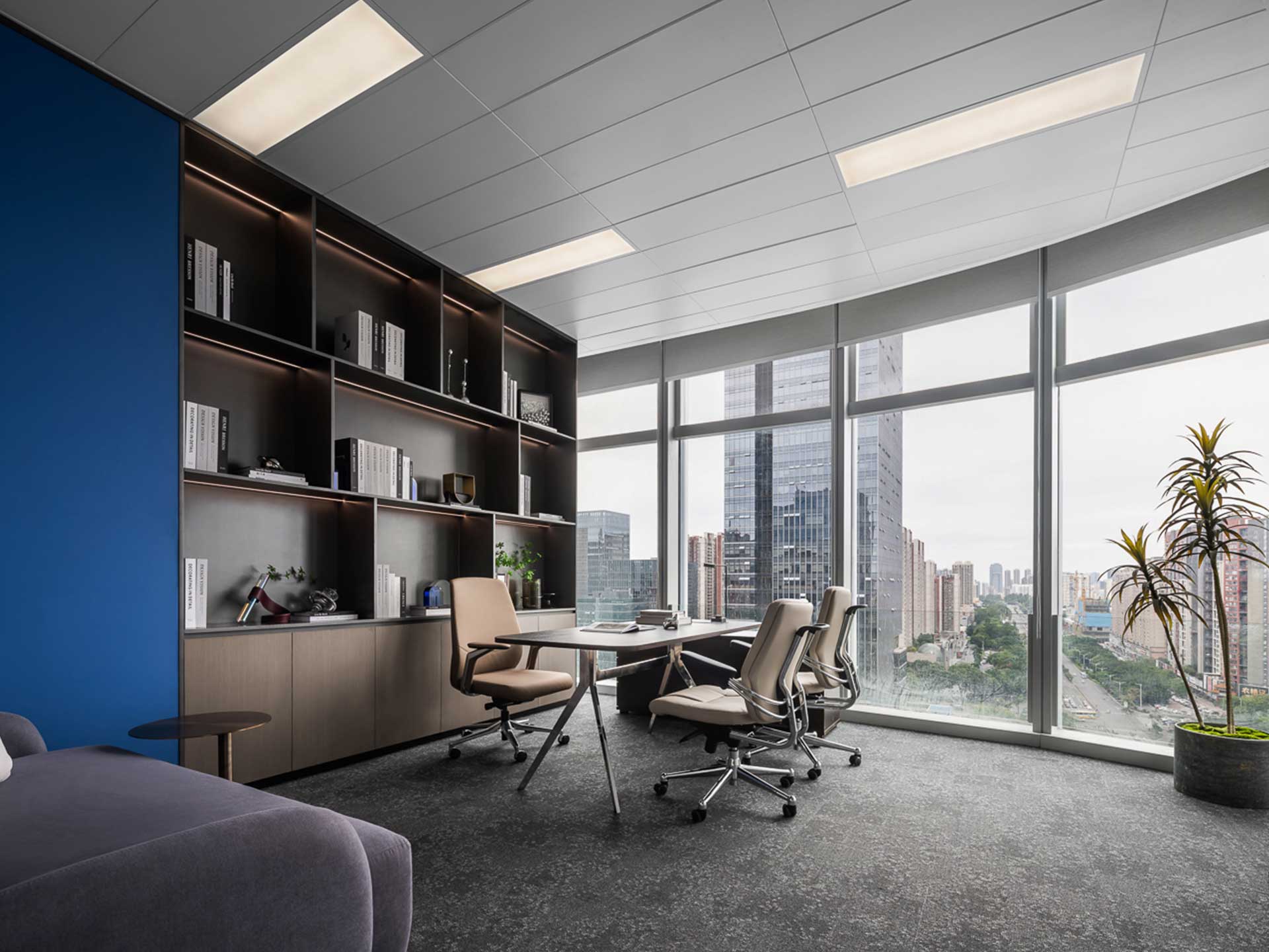 270平米鄭州企業(yè)辦公室裝修設(shè)計