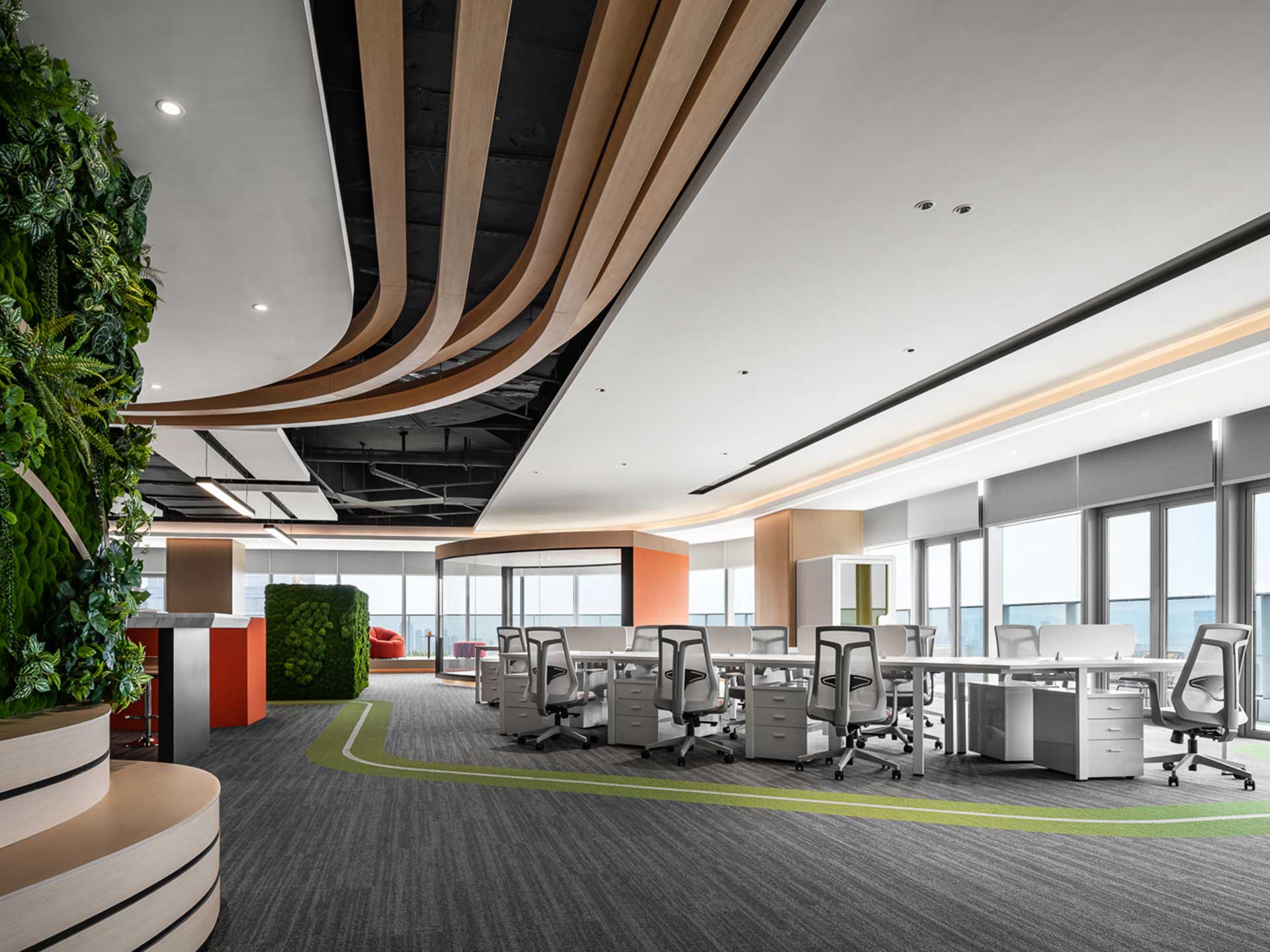 1000平米鄭州辦公室裝修效果圖