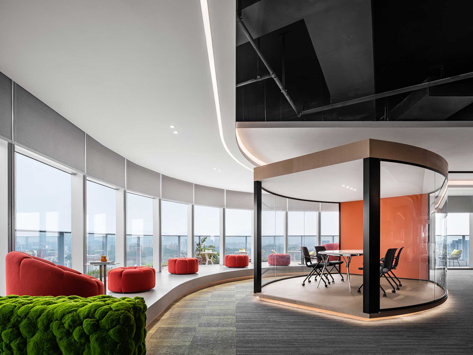 1000平米鄭州辦公室裝修效果圖