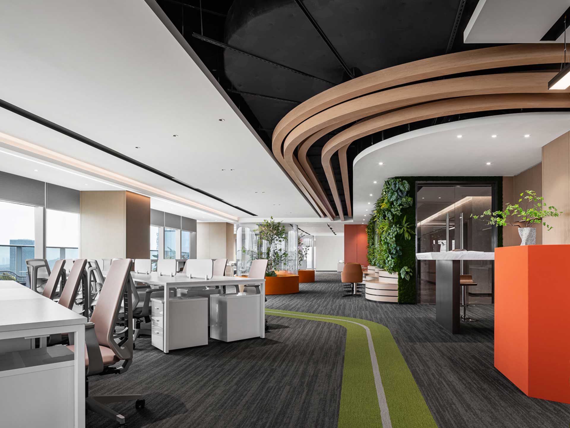 1000平米鄭州辦公室裝修效果圖