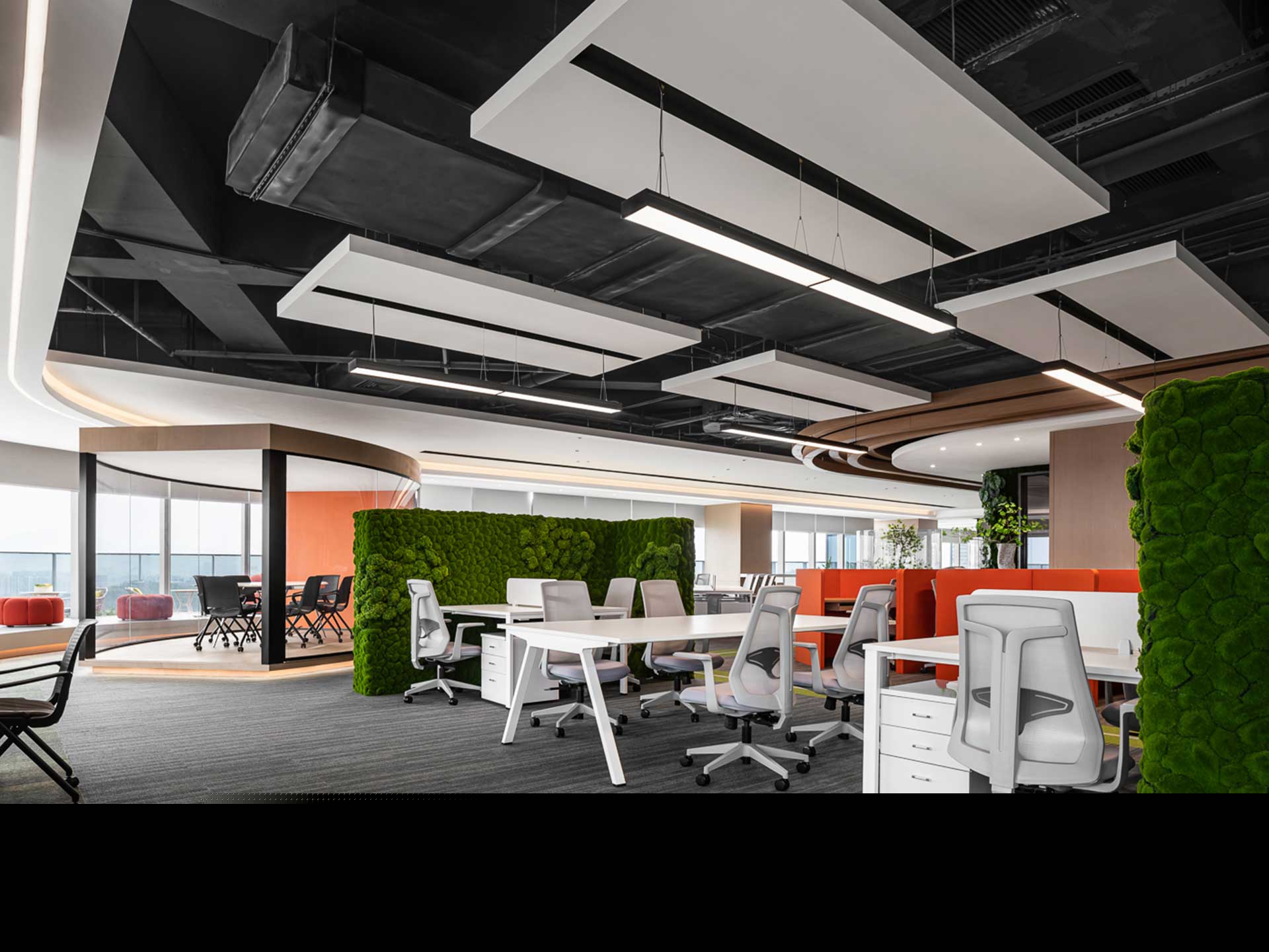 1000平米鄭州辦公室裝修效果圖