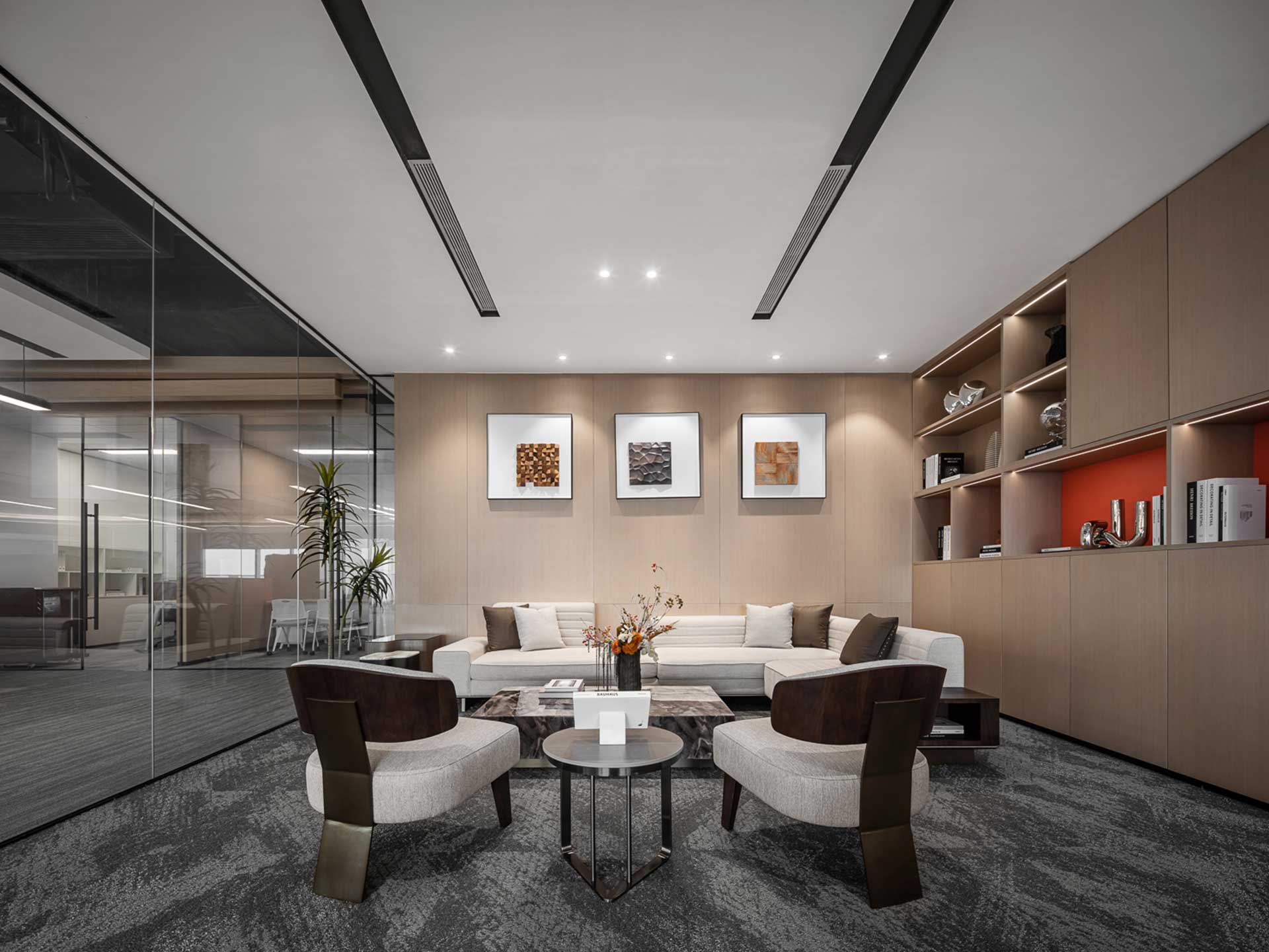 1000平米鄭州辦公室裝修效果圖