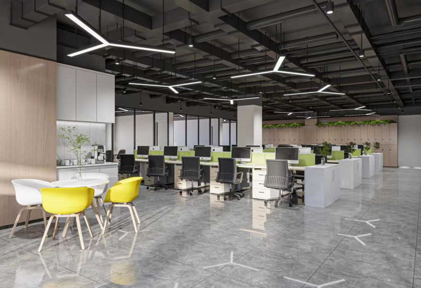 230平米科技公司辦公室裝修效果圖