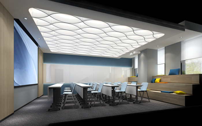 400平鄭州辦公空間設計效果圖