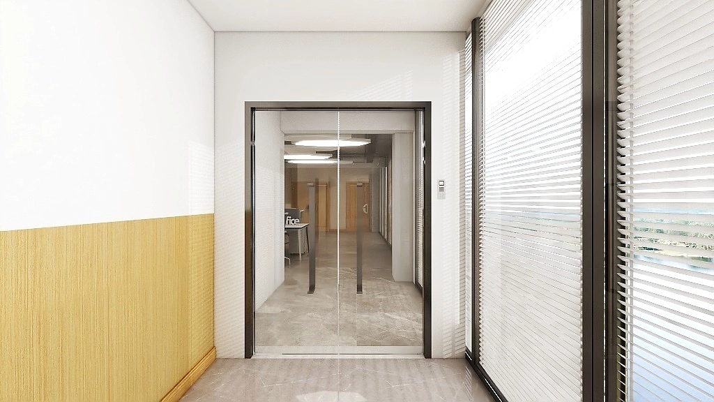 185平米鄭州企業辦公室裝修設計效果圖