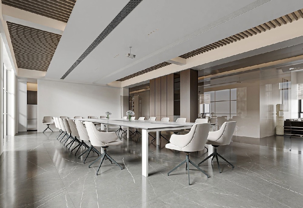 200平新中式鄭州辦公室裝修設計效果圖