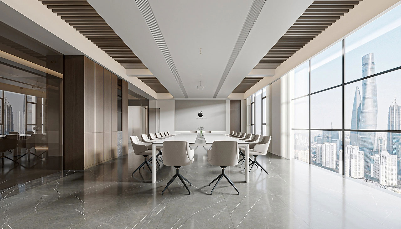 200平新中式鄭州辦公室裝修設計效果圖