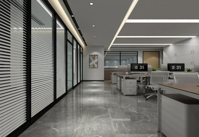 160平米鄭州辦公室裝修設計效果圖