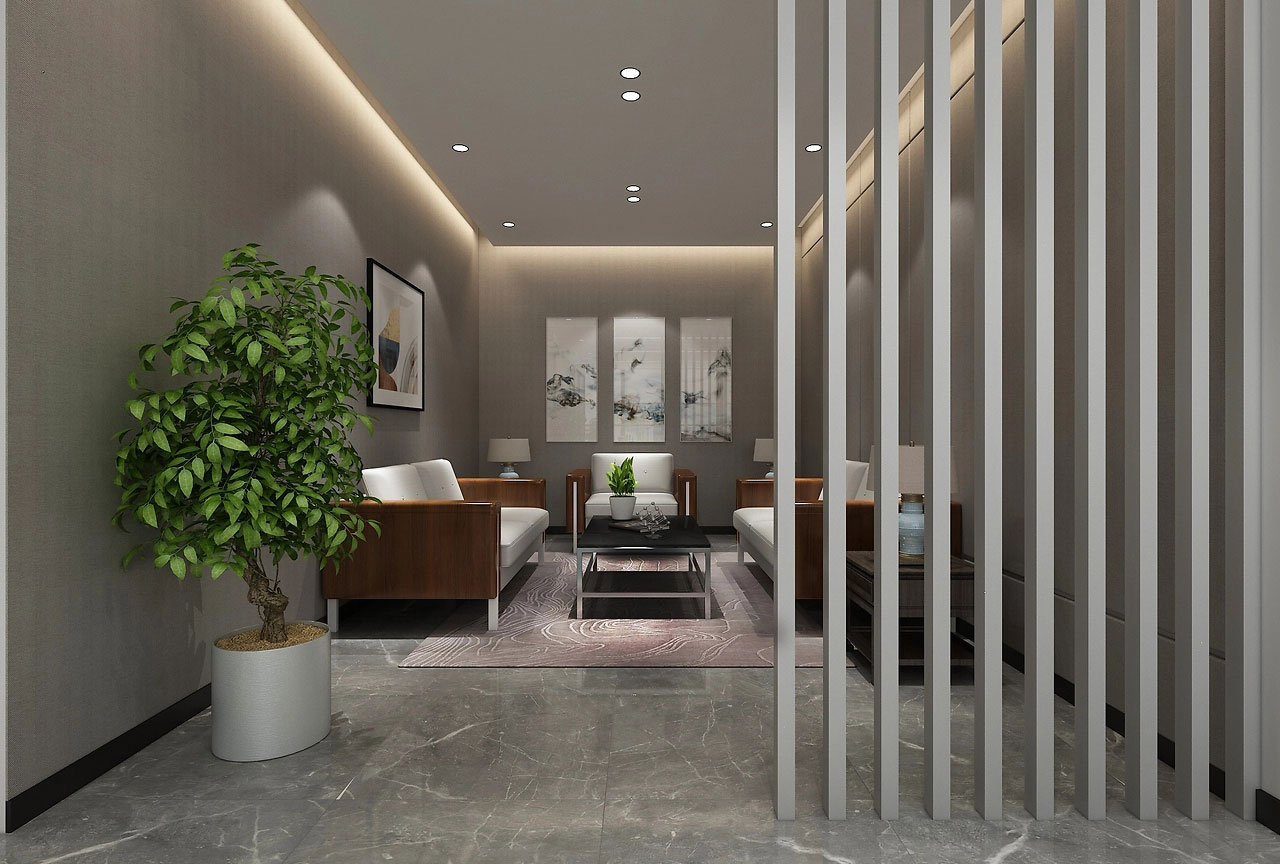 160平米鄭州辦公室裝修設計效果圖