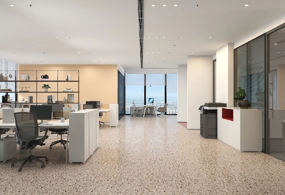 235平米鄭州辦公室裝修設計效果圖