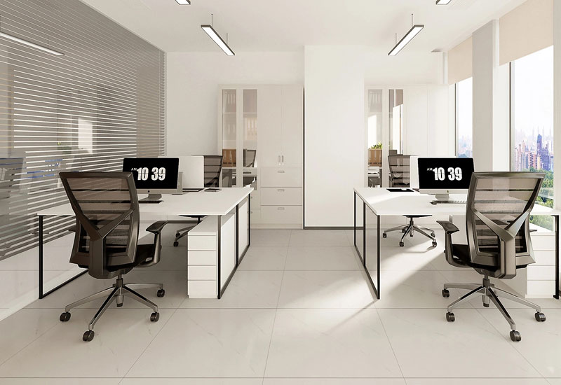 210平米鄭州辦公室設計效果圖