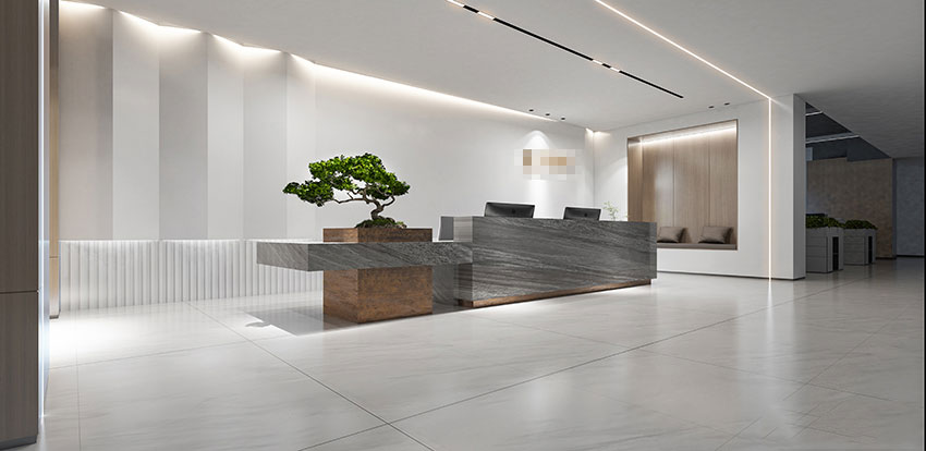 350平米鄭州辦公室設計施工效果圖