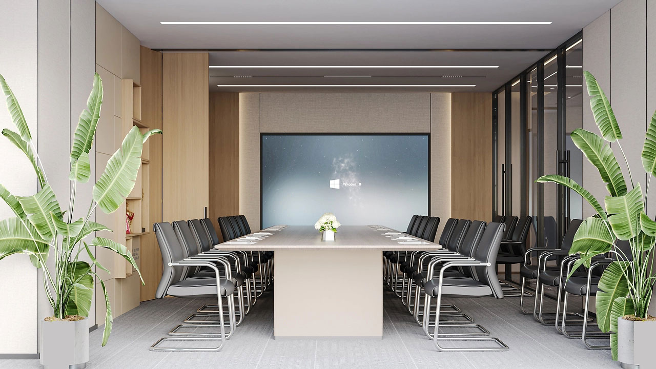 180平米鄭州辦公室設計裝修效果圖