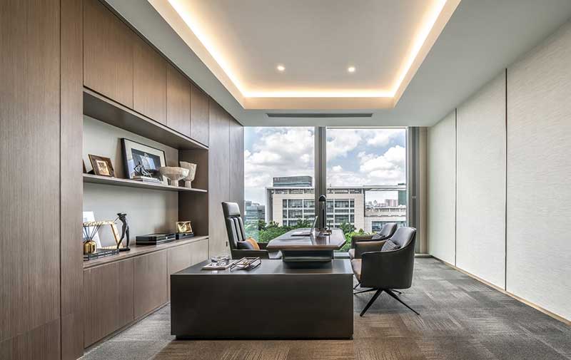 360平米鄭州企業辦公室裝修效果圖