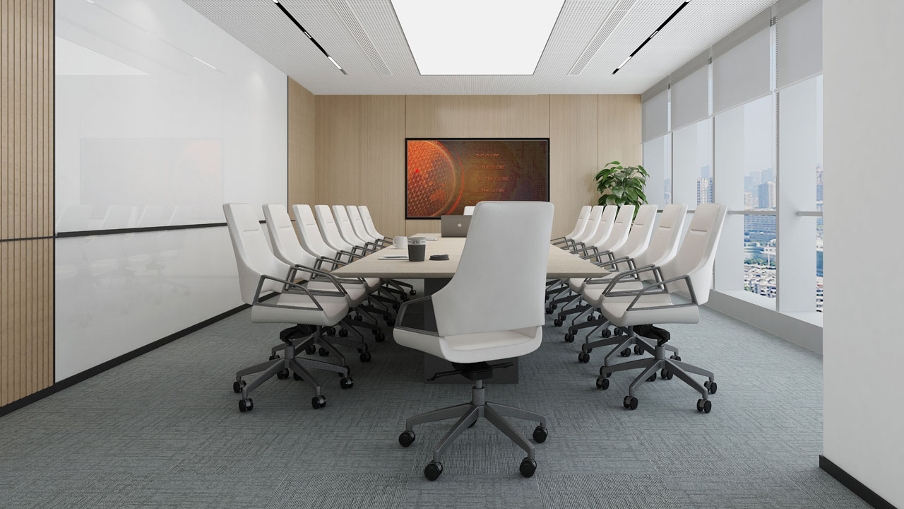 517平米鄭州辦公室裝修設計效果圖