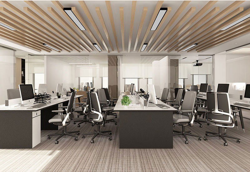 180平米鄭州辦公室設計裝修效果圖