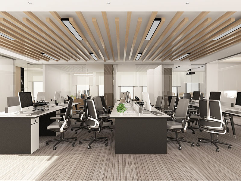 180平米鄭州辦公室設(shè)計裝修效果圖