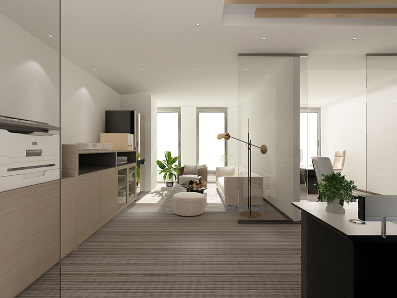 180平米鄭州辦公室設(shè)計裝修效果圖