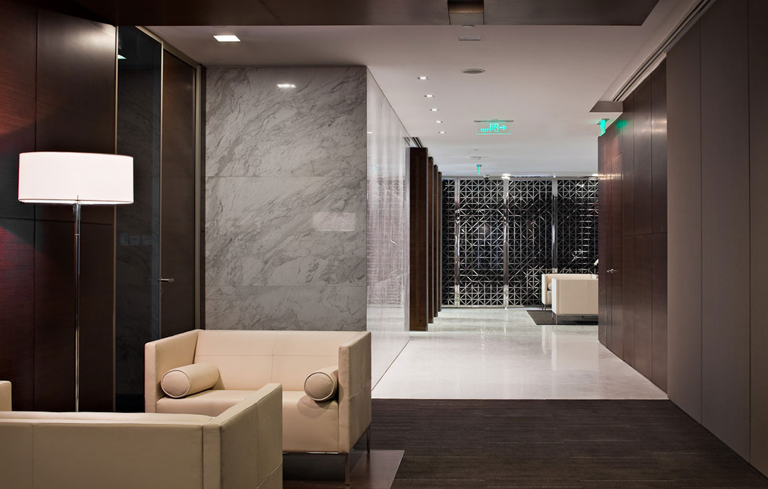 210平米商務辦公室裝修設計效果圖