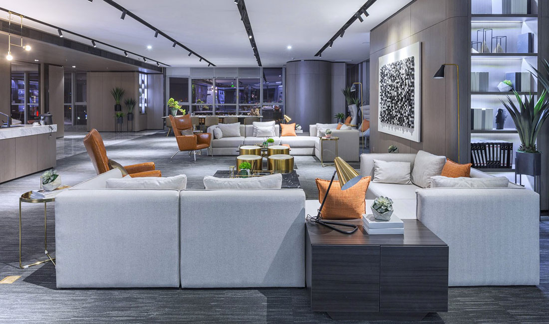 650平米鄭州辦公室裝修效果圖