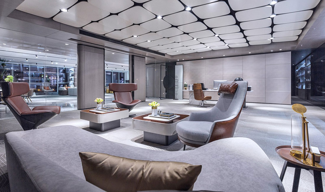 650平米鄭州辦公室裝修效果圖