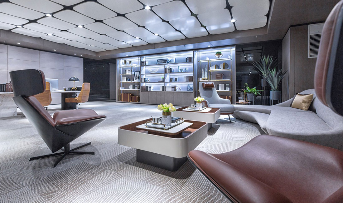 650平米鄭州辦公室裝修效果圖