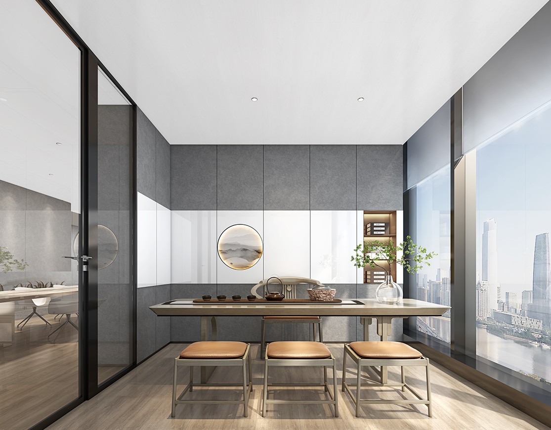 420平米鄭州辦公室裝修設計效果圖