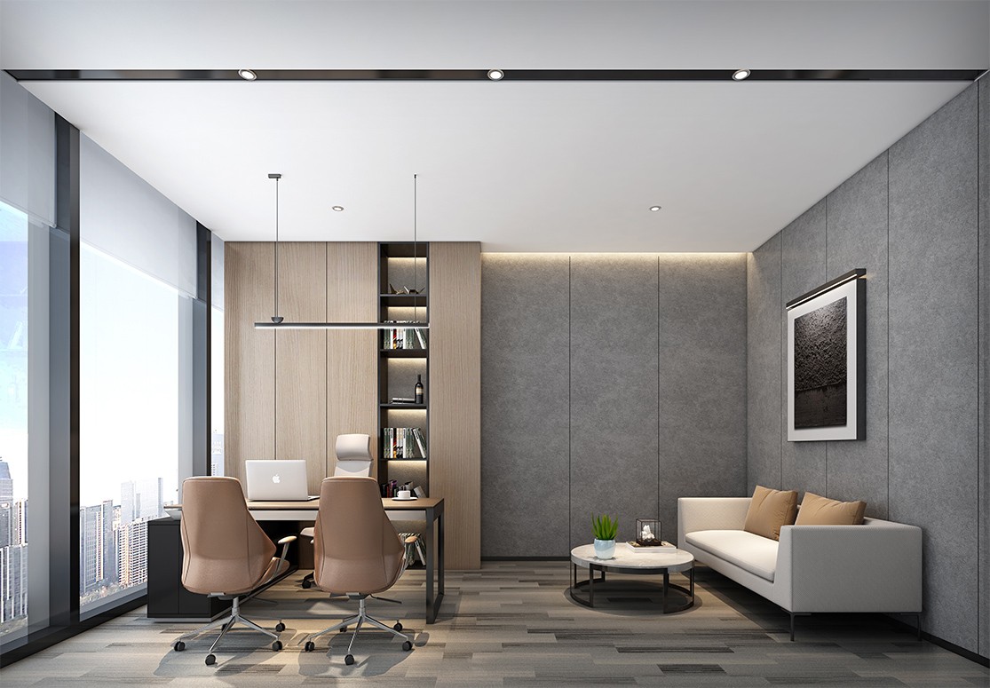420平米鄭州辦公室裝修設計效果圖