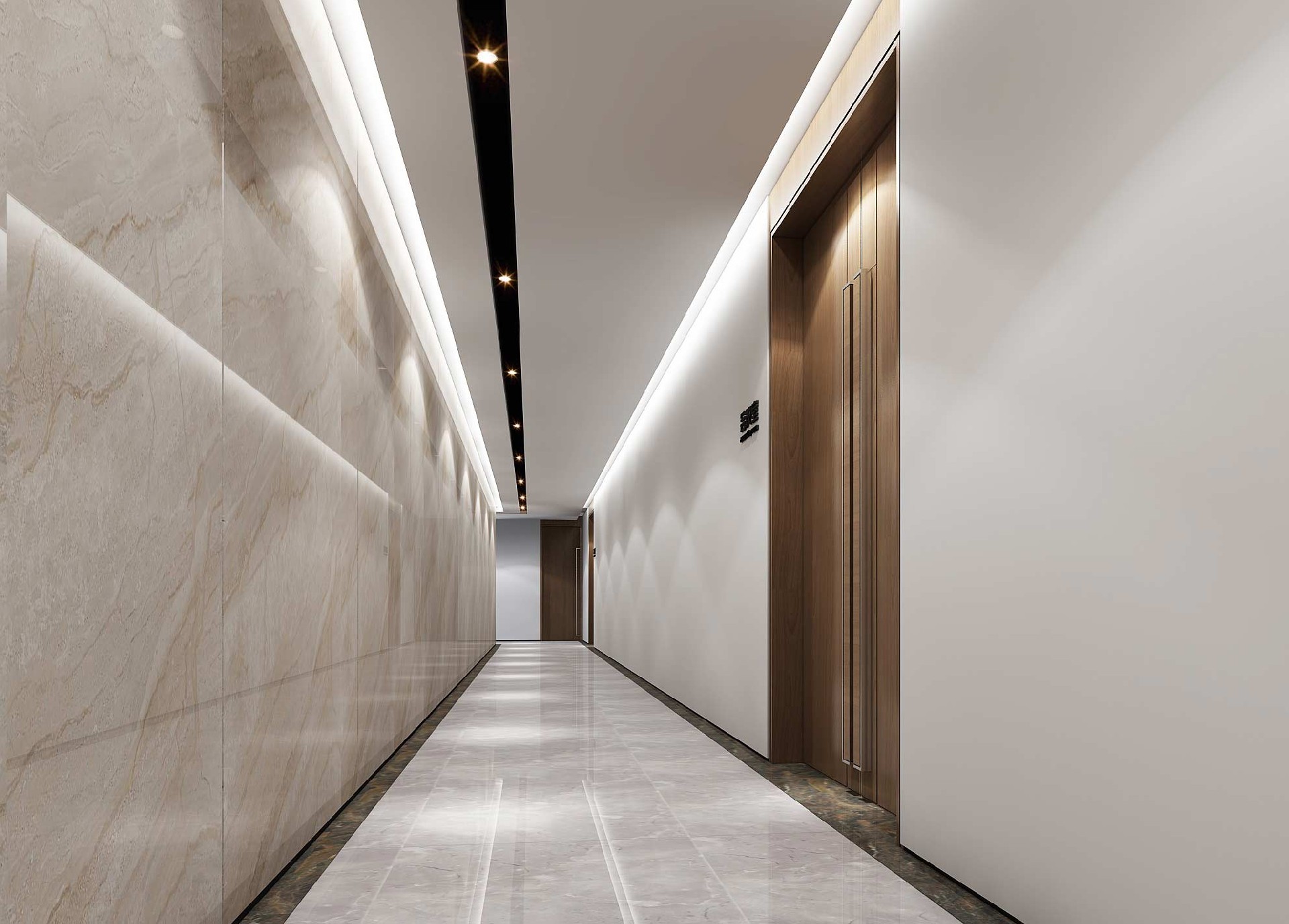 2000平米新鄭辦公樓裝修設計效果圖