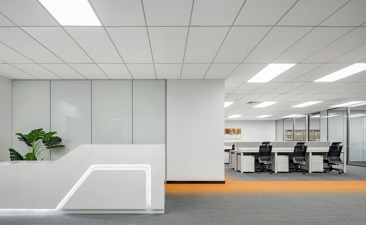 280平米鄭州辦公室設計效果圖