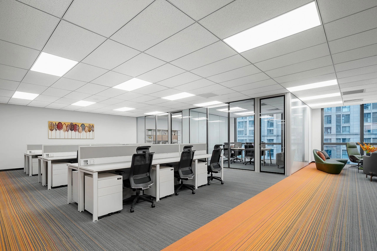 280平米鄭州辦公室設計效果圖