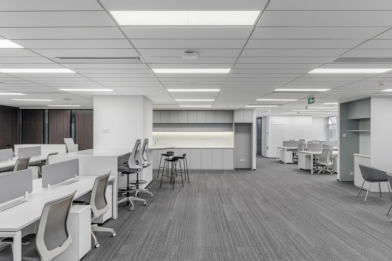 347平米鄭州辦公室設計效果圖