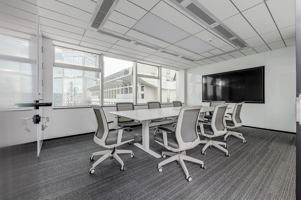 347平米鄭州辦公室設計效果圖