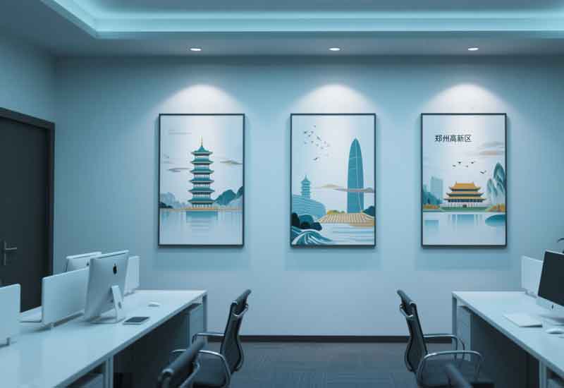 鄭州高新區辦公室裝修:科技感與鄭州特色融合技巧