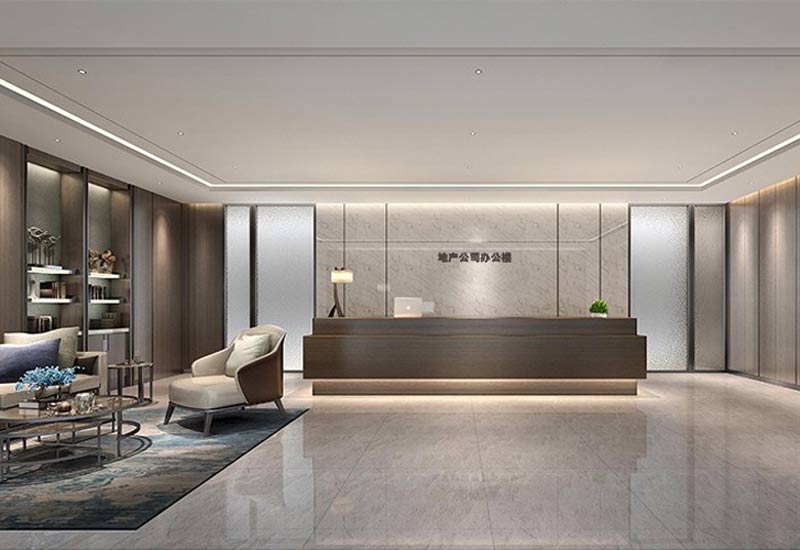 鄭州房地產(chǎn)公司辦公室裝修：高端大氣的設(shè)計(jì)風(fēng)格