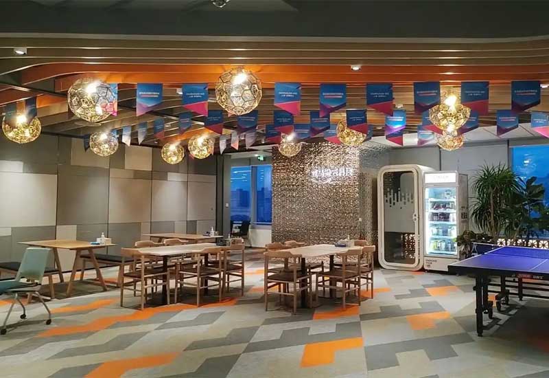 鄭州廣告公司辦公室裝修設計：創意展示區的設計要點