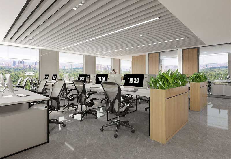 鄭州辦公室設(shè)計施工全包價多少？費用/工期/材料選購關(guān)鍵點